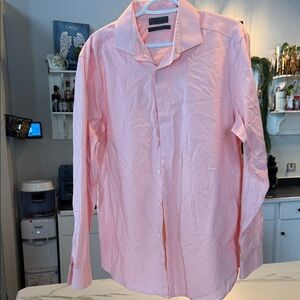 Calvin Klein Light Pink Casual Button Down Shirt
